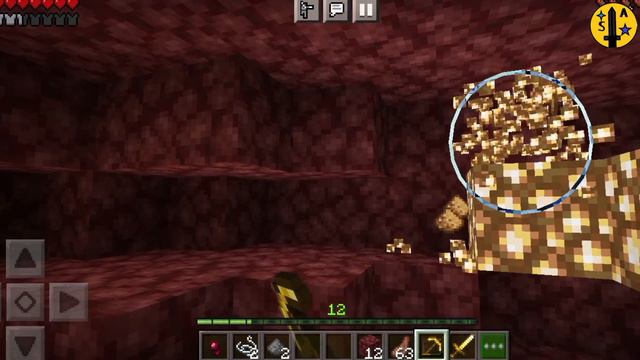 MINECRAFT GAMEPLAY EPISODE 29 COLLECTING QUARTZ GOLD AND GLOW STONE NETHER WORLD @swordartgamer1063 смотреть онлайн