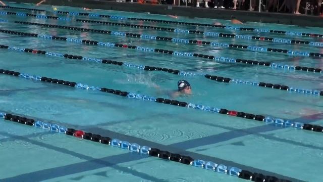 7-Yr-Old Girl swimming 50 meter butterfly competition смотреть онлайн