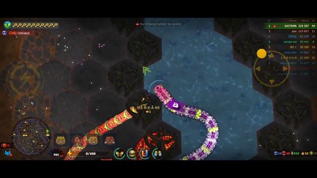 OMG!!!!!!!!!?INSECTOID LEGENDARY SKIN ? #999 REBEL Kills☠️ Amazing Gameplay in Littlebigsnake.io смотреть онлайн