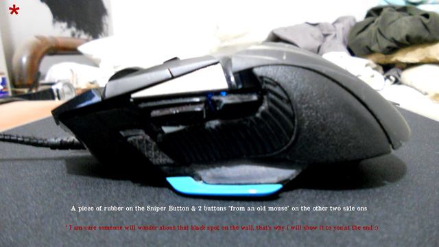 Modded Logitech G502 - Scroll wheel / Shell mod смотреть онлайн