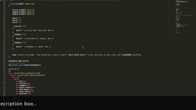 How to view added user details using php from mysql table смотреть онлайн