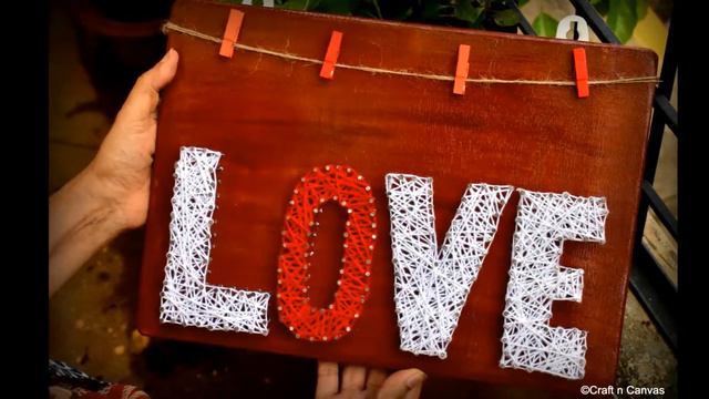 String Art with Photos - Love - PERFECT GIFT - Decor смотреть онлайн