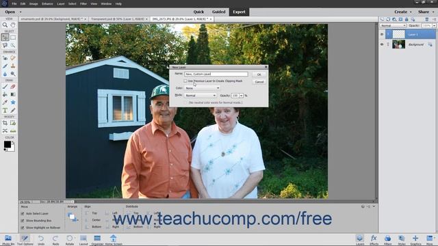 Photoshop Elements 2020 Tutorial Creating New Layers Adobe Training смотреть онлайн