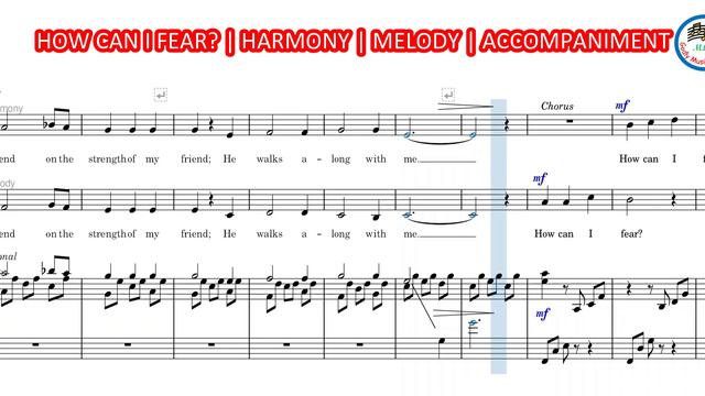 How Can I Fear? | Harmony | Melody | Accompaniment смотреть онлайн