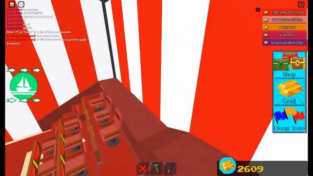 FREE GOLD HARPOONS! get the harpoons without having to fight the cube boss (Roblox Build a Boat) смотреть онлайн