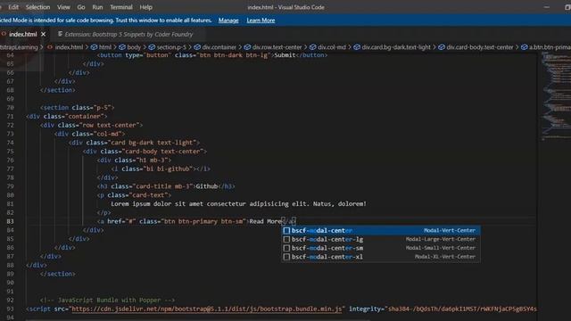 Learn Bootstrap 5 Step by step part 4 смотреть онлайн