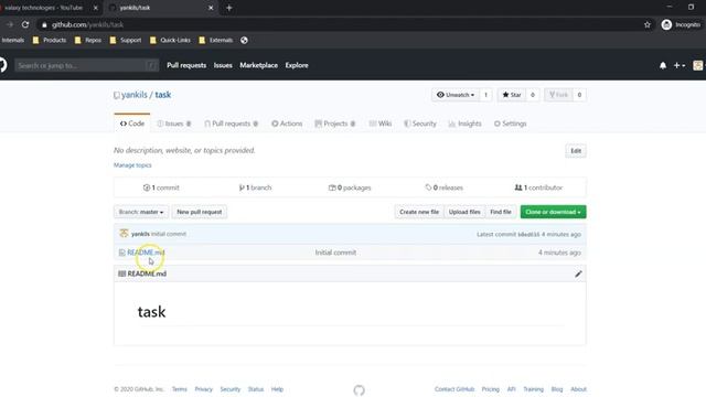 GIT - Create repository - Part-6 | How to create a repository on GitHub | Git basics смотреть онлайн