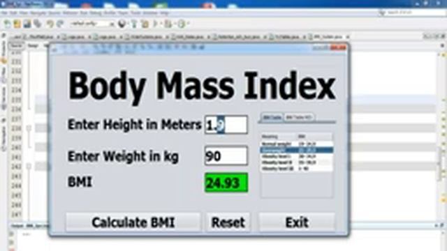 How to Create BMI Calculator in Java Net Beans смотреть онлайн