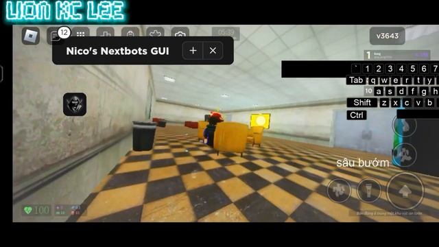 ?Roblox Script Hack?|?nico's Nextbots?|script Made By Kramos|Mobile/PC|Lion Kc Lee