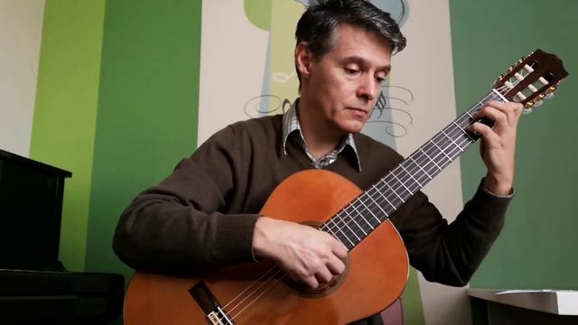 Лео Брауэр Этюд №2 из сборника "20 легких этюдов" смотреть онлайн