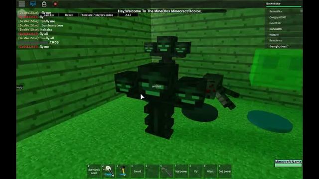 Roblox Minecraft Server смотреть онлайн