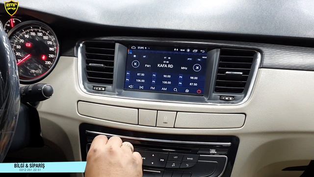 Peugeot 508 eski kasa Myway multimedya navigasyon ekran - Emr Garage Ankara смотреть онлайн