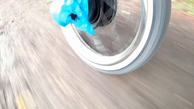 Электровелосипед с колесом от гироскутера смотреть онлайн