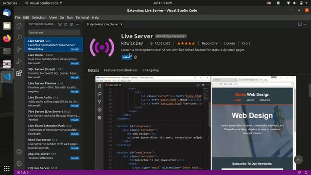 Install Visual Studio Code dan Setup Extensions Untuk Programmer Laravel 8 смотреть онлайн