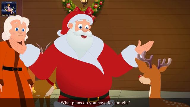 Rudolph la renna dal naso rosso | Rudolph The Red Noosed Reindeer Story in Italian | Fiabe Italiane смотреть онлайн