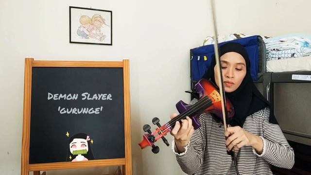 Demon Slayer | OP | " Gurenge "by LiSA ( violin ) смотреть онлайн