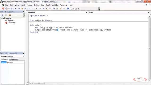 SOLIDWORKS API for the Total Beginner – 3/6 Using Calls and Interfaces смотреть онлайн