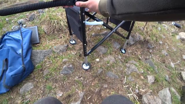 Стул для рыбалки WESTFIELD с обвесом! смотреть онлайн