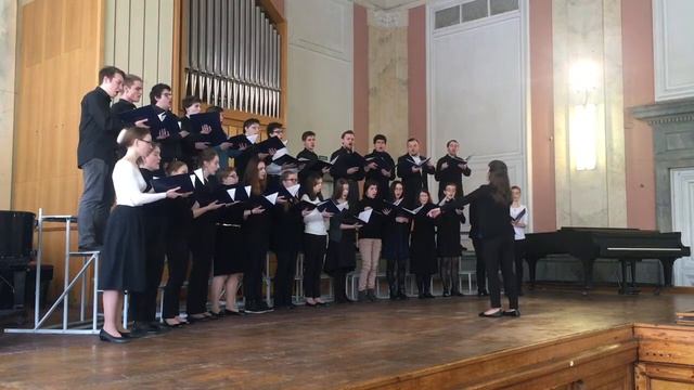2018 - Хоровая практика III курса. Дирижирует Анна Румянцева (смешанный хор) смотреть онлайн