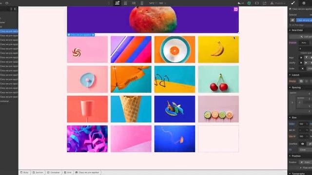 How to build CSS grid layouts in Webflow — Web design tutorial смотреть онлайн