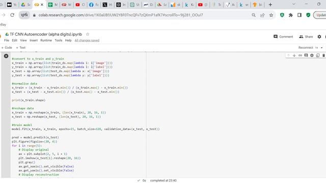 Code review: Autoencode noisy images using tensorflow смотреть онлайн