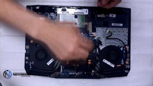 HP Omen 17-an053nr - Disassembly and cleaning