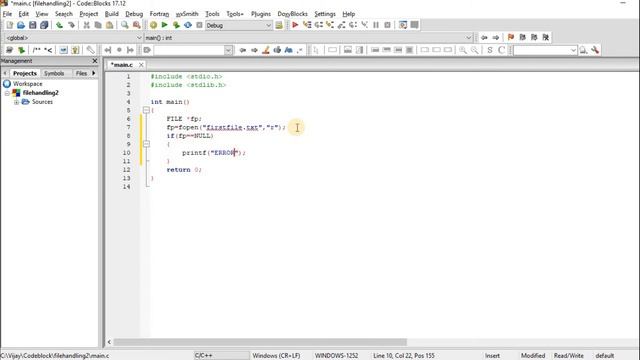 READ and WRITE String from file using fgets and fputs in C Programming смотреть онлайн