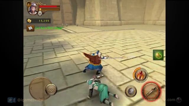 The Heroes of Three Kingdoms - iPhone & iPad Gameplay Video смотреть онлайн