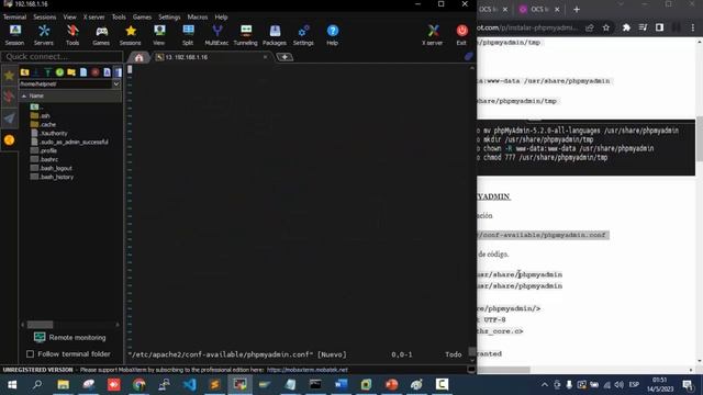? Instalar phpMyAdmin en Ubuntu 22.04.2 - OCS Inventory Server 2.11.0 смотреть онлайн
