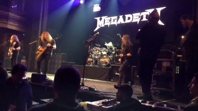 Megadeth live Threat is Real- Epiphone Revolver Award Show 12/13/2016 in Webster Hall NYC смотреть онлайн