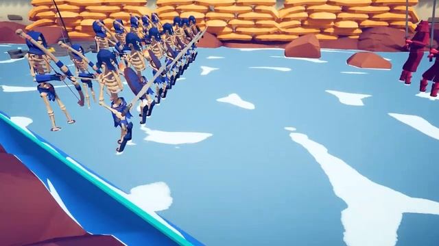 Tournament In The Middle Of The Lake In The Ancient City | Totally Accurate Battle Simulator TABS смотреть онлайн