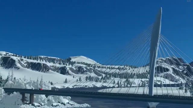 Blueheart Glacier - Cities:Skylines Snowfall Map смотреть онлайн