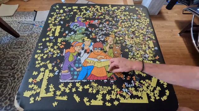 1000 Piece Puzzle Time Lapse - USAOPOLY Scooby Doo смотреть онлайн