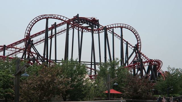 Thunderhawk Off-Ride Footage, Michigan's Adventure Vekoma SLC | Non-Copyright смотреть онлайн