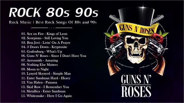 Scorpions, Bon Jovi, Guns N' Roses, CCR, Journey, U2, Nazareth - Slow Rock Ballads 70s 80s, 90s смотреть онлайн
