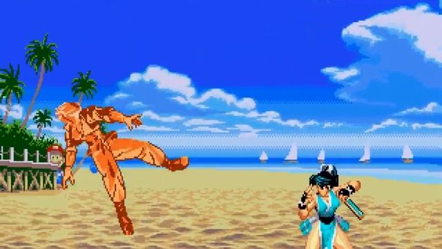 Real Bout Fatal Fury Special LITEv1.3 (Unlicensed Mega Drive Game) смотреть онлайн