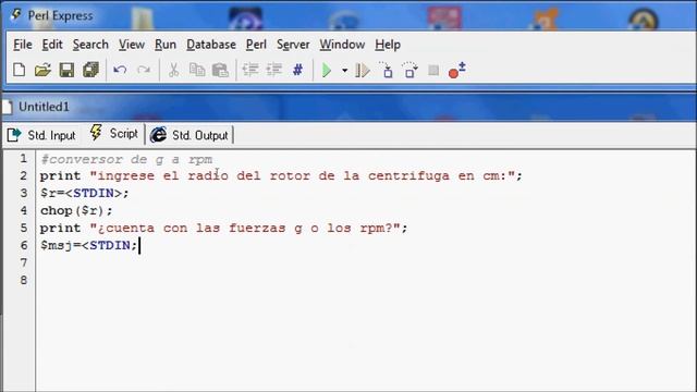 Convertir de fuerza g a rpm en Perl смотреть онлайн