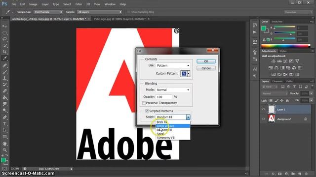 Scripted Patterns Using Adobe Photoshop CS6 смотреть онлайн