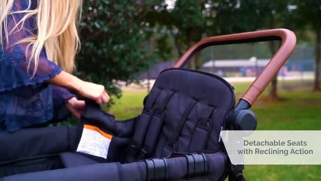W4S 2.0 Quad Stroller Wagon Features- WonderFold Wagon смотреть онлайн