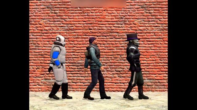 Doctor Livesey walking | Gmod Animation | смотреть онлайн