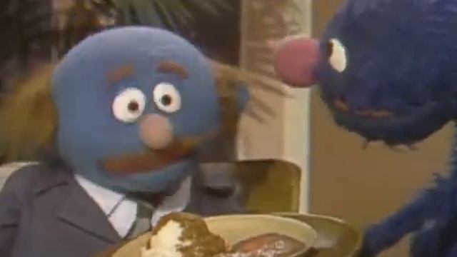 Sesame Street Grover Waiter Menu First Middle Last Meal смотреть онлайн