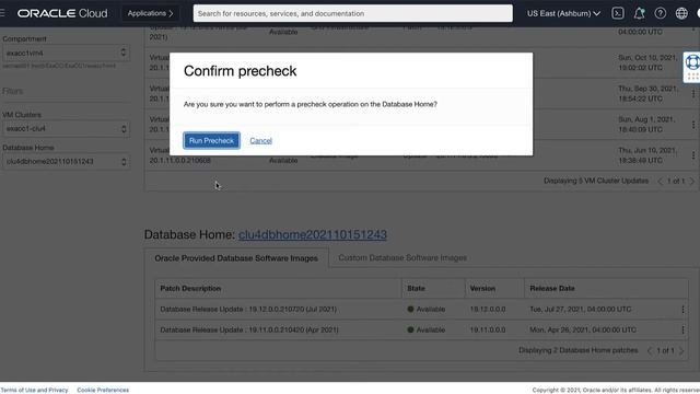 Perform a Patch Operation on a Database Home on Exadata Cloud@Customer смотреть онлайн