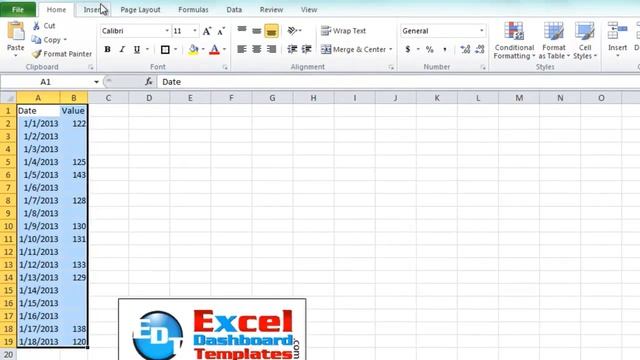How-to Connect Gaps in an Excel Line Chart смотреть онлайн
