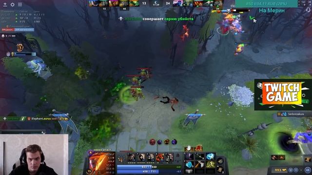 АЙСБЕРГ ЛУЧШАЯ ИГРА НА ЭМБЕРЕ, ВКЛЮЧИЛ РЕЖИМ БОГА | DOTA 2 ICEBERG смотреть онлайн