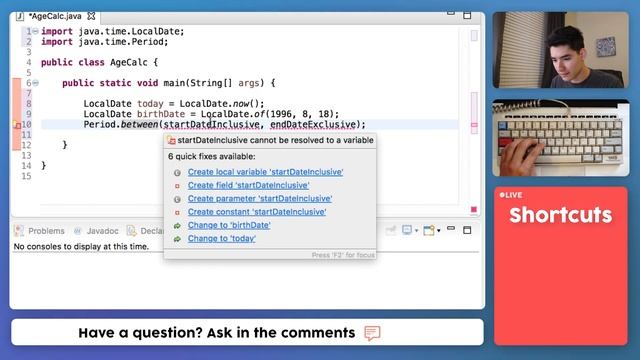 Java Date - Calculate Age From Date of Birth #34 смотреть онлайн