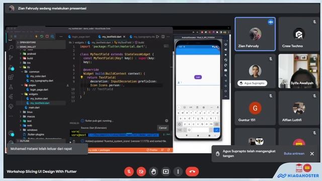Hari 1 Workshop Mobile Developer Slicing UI Design With FLutter смотреть онлайн