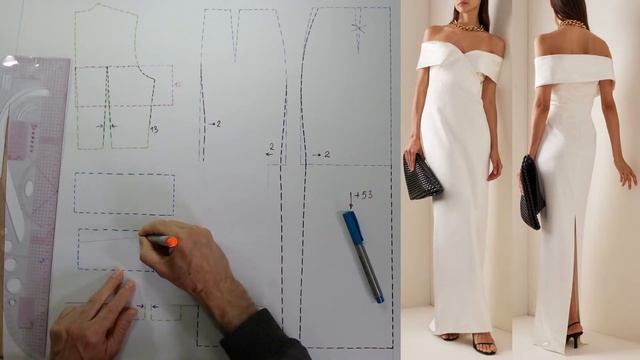 моделируем платье modelado de vestido #курсыкройкиишитья #валерийпрокудиншитьё #diseño смотреть онлайн