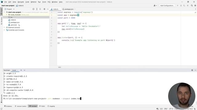 10 - Перезагрузка - express + typescript + nodemon / Back-end - Путь Самурая смотреть онлайн