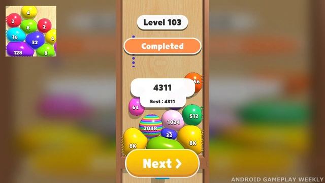 Blob Merge 3D - 2048 Tale Puzzle - Gameplay Walkthrough Levels 96-113 (Android) Part 6 смотреть онлайн