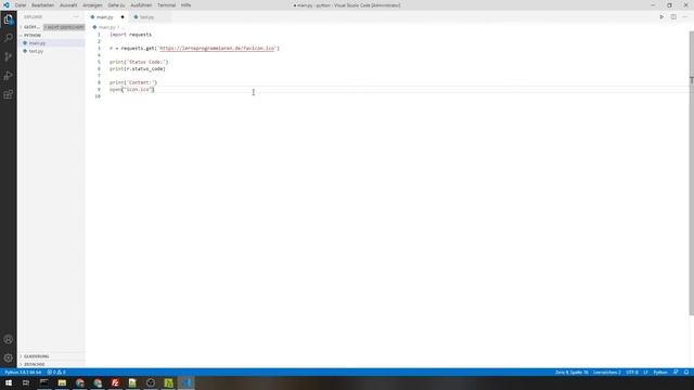 HTTP Requests in Python 3 - (Python Tutorial für Anfänger, deutsch) смотреть онлайн